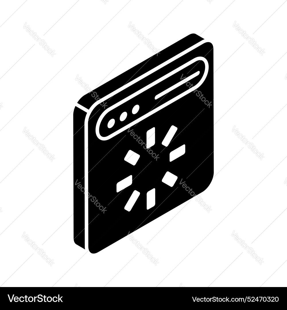 Website loading vector image