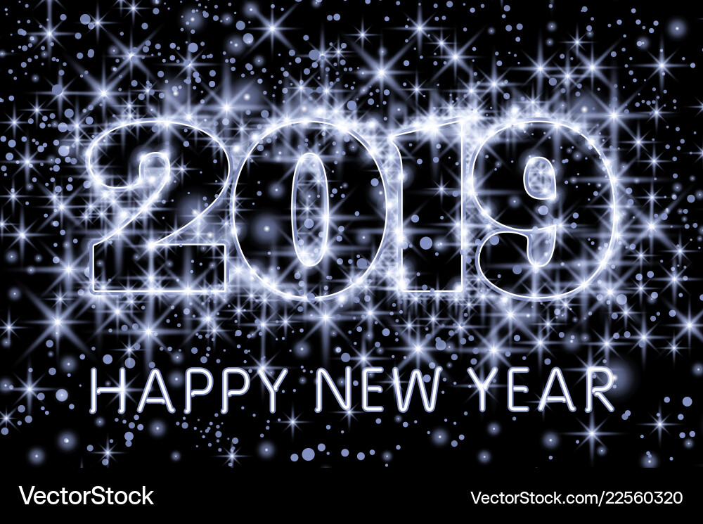 Weißgrau Typografie guten Rutsch ins neue Jahr 2019 Weißgrau Typografie guten Rutsch ins neue Jahr 2019 Vektorbild