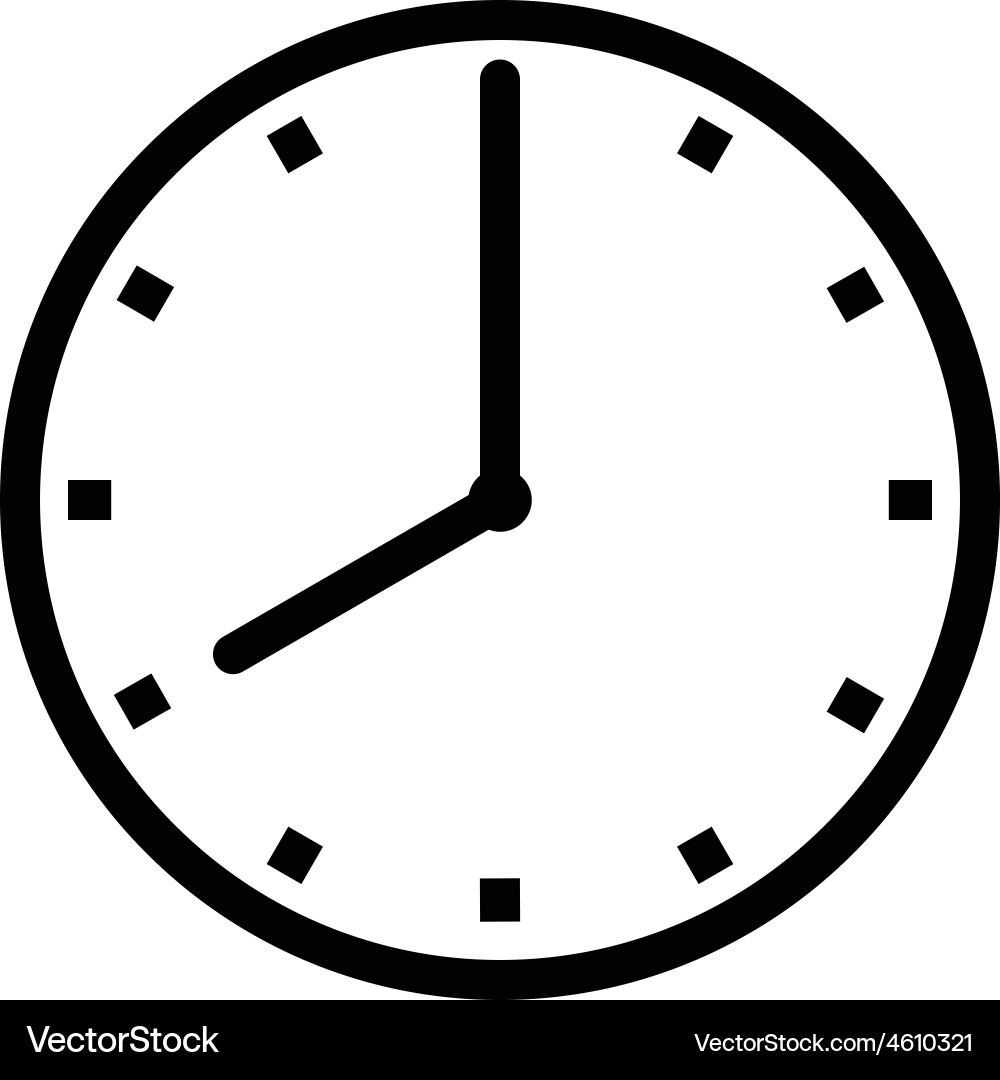 clock-8-royalty-free-vector-image-vectorstock