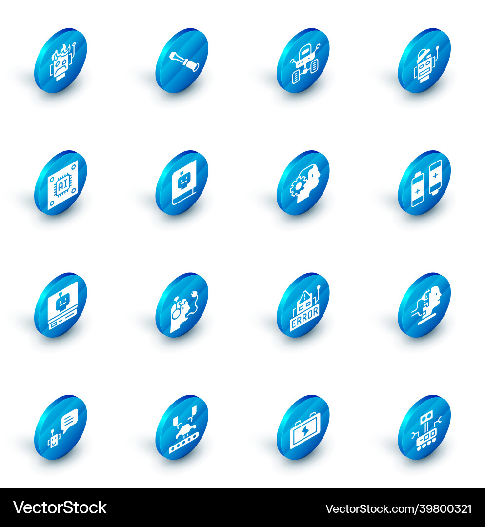 Set screwdriver mars rover robot processor Set screwdriver mars rover robot processor Vector Image
