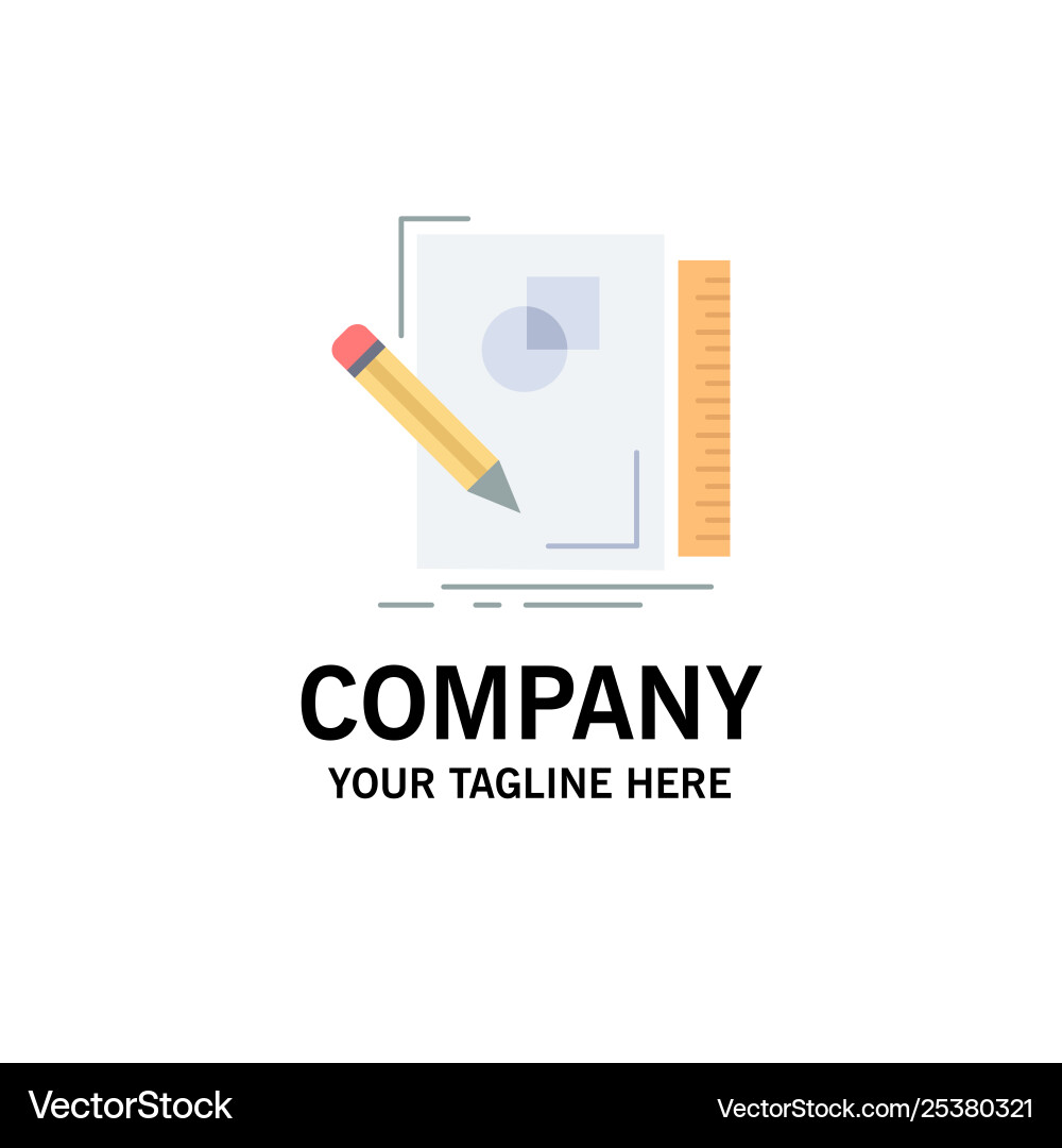 Sketch sketching design draw geometry flat color Sketch sketching design draw geometry flat color vector image