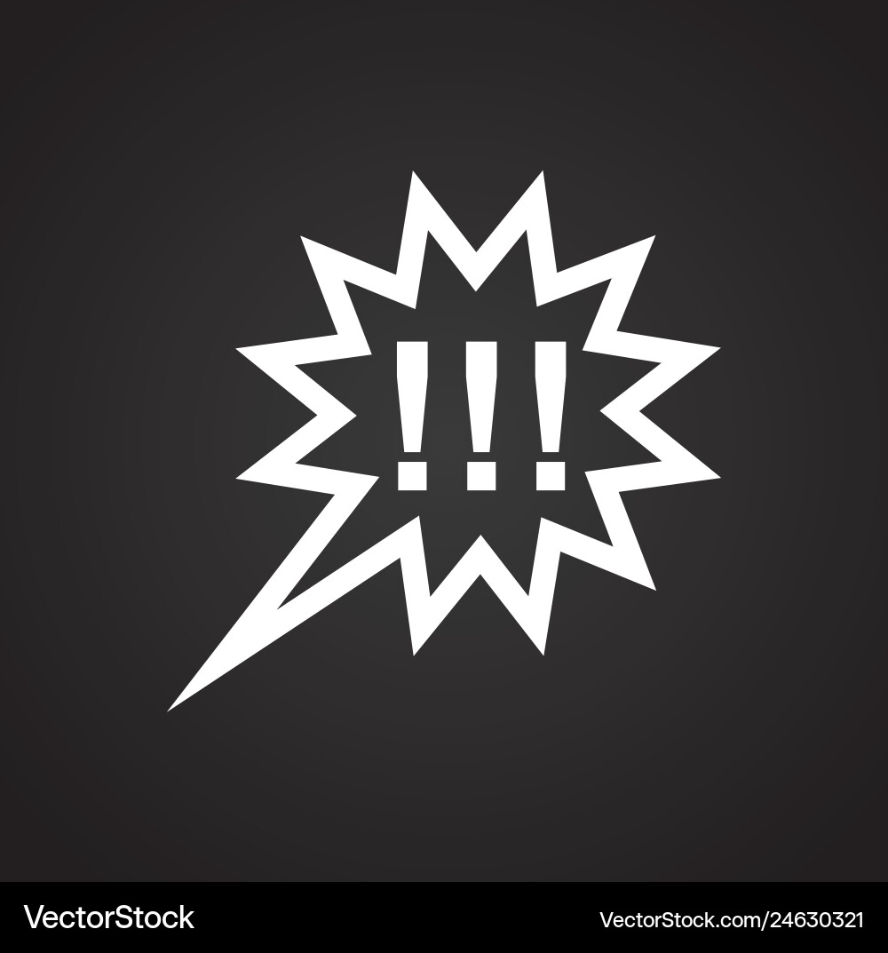 Text bubble icon on background for graphic and web Text bubble icon on background for graphic and web vector image