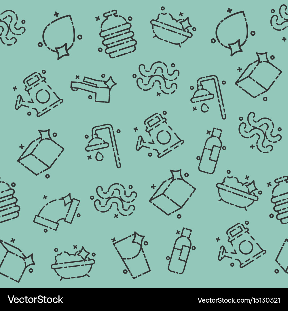 Water Drop Icon Pattern Vector Image