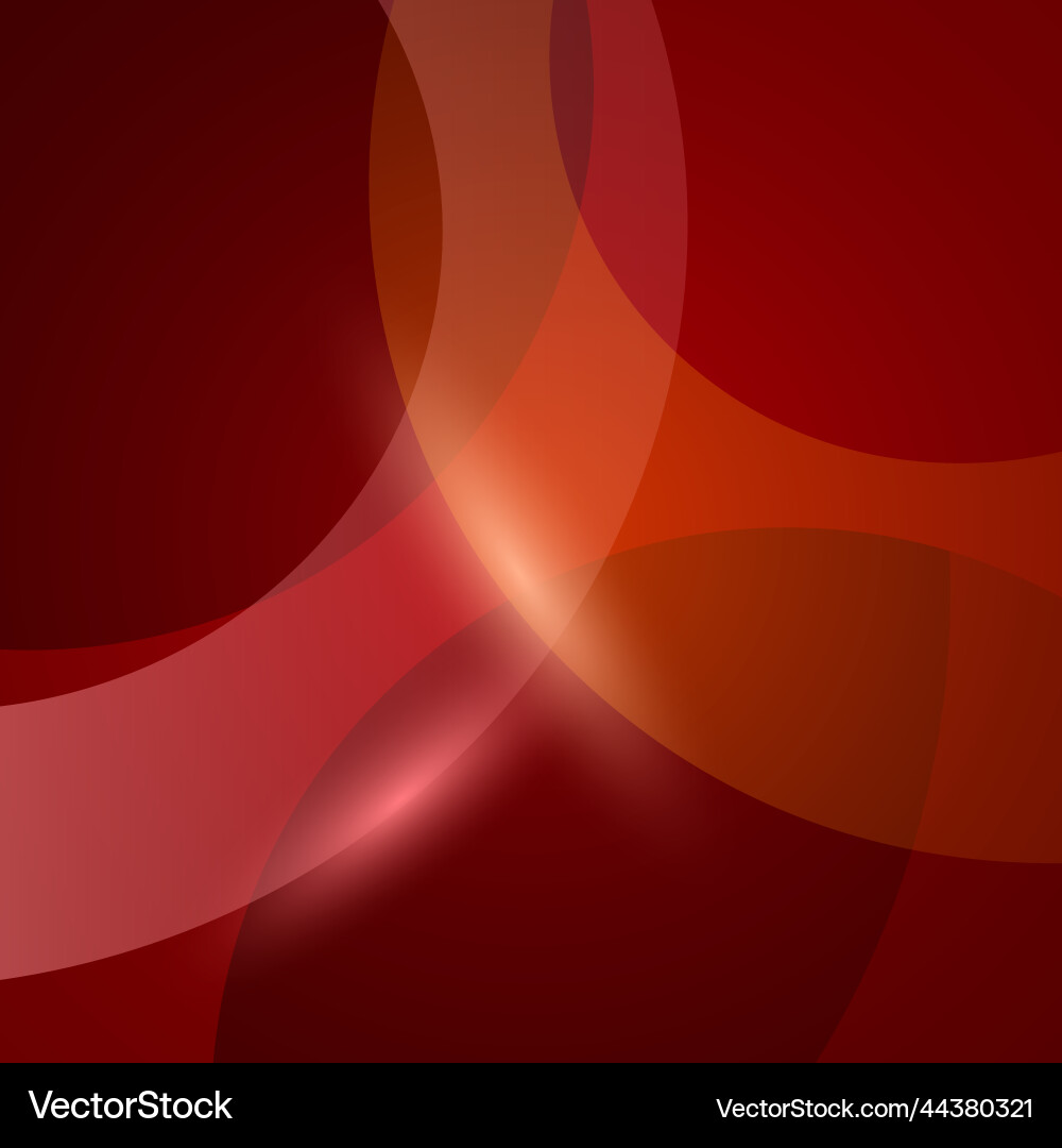 Wave red rounded abstract texture background Vector Image