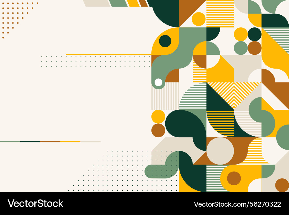 Geometrix background vector image