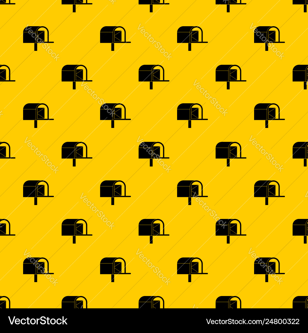 Mailbox pattern Mailbox pattern Vector Image