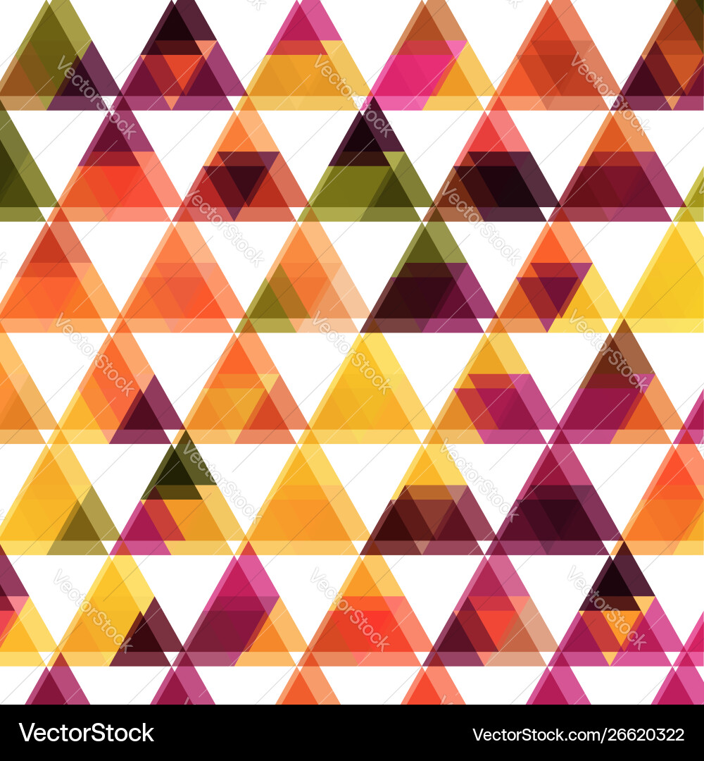 Triangle abstract background vector image