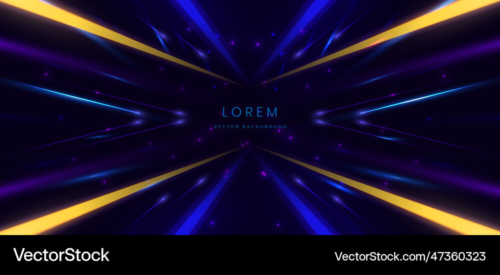 Abstract technology futuristic glowing neon blue Abstract technology futuristic glowing neon blue vector image