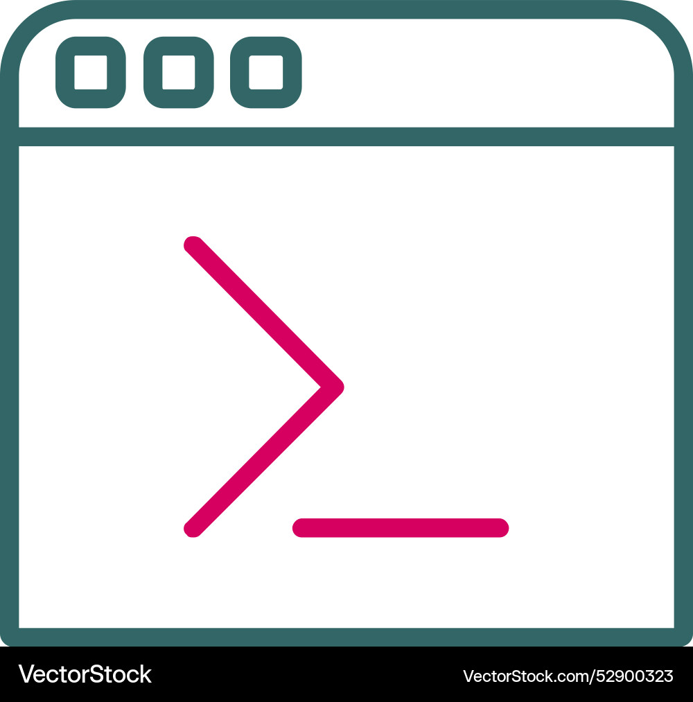 Coding icon design vector image