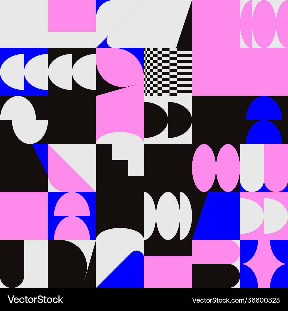 Deconstructed abstract pattern design Deconstructed abstract pattern design Vector Image