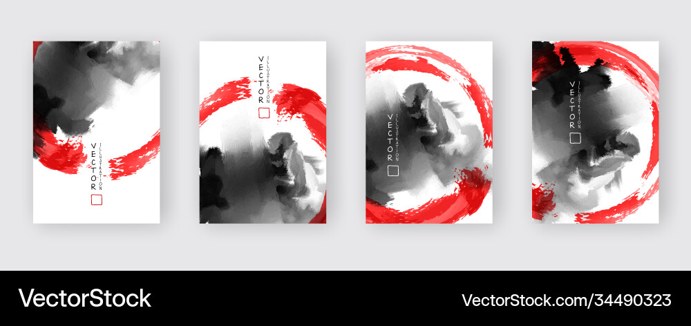 Dynamic Ink Splatter Background vector image
