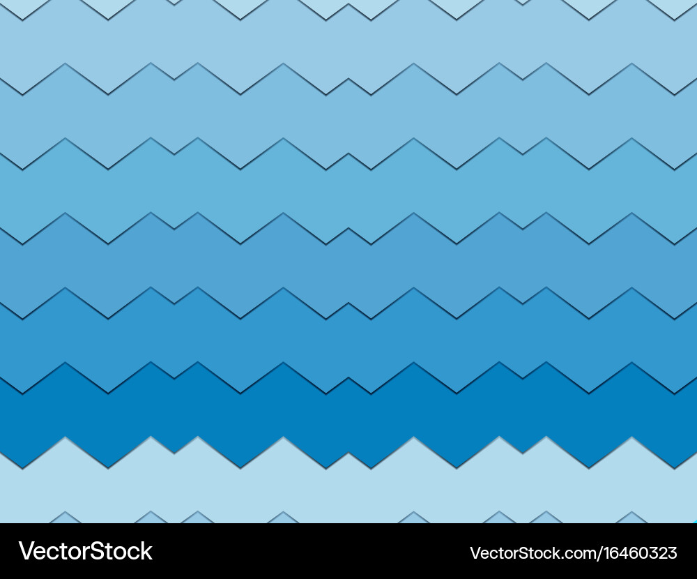 Modern material design background zigzag seamless vector image
