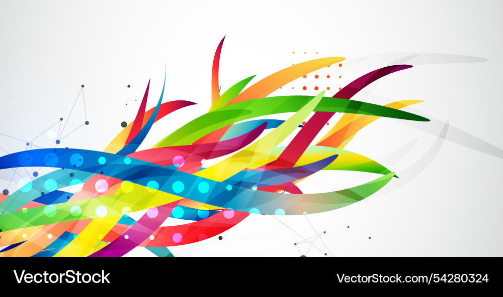Abstract colored background on a gray gradient Abstract colored background on a gray gradient vector image