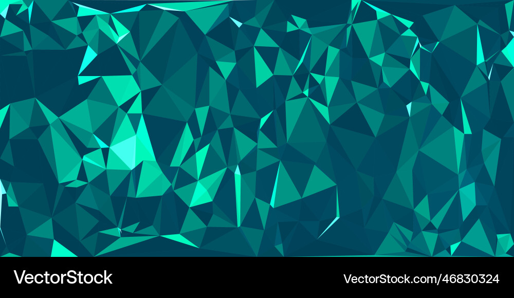 Abstract polygonal background triangular vector image
