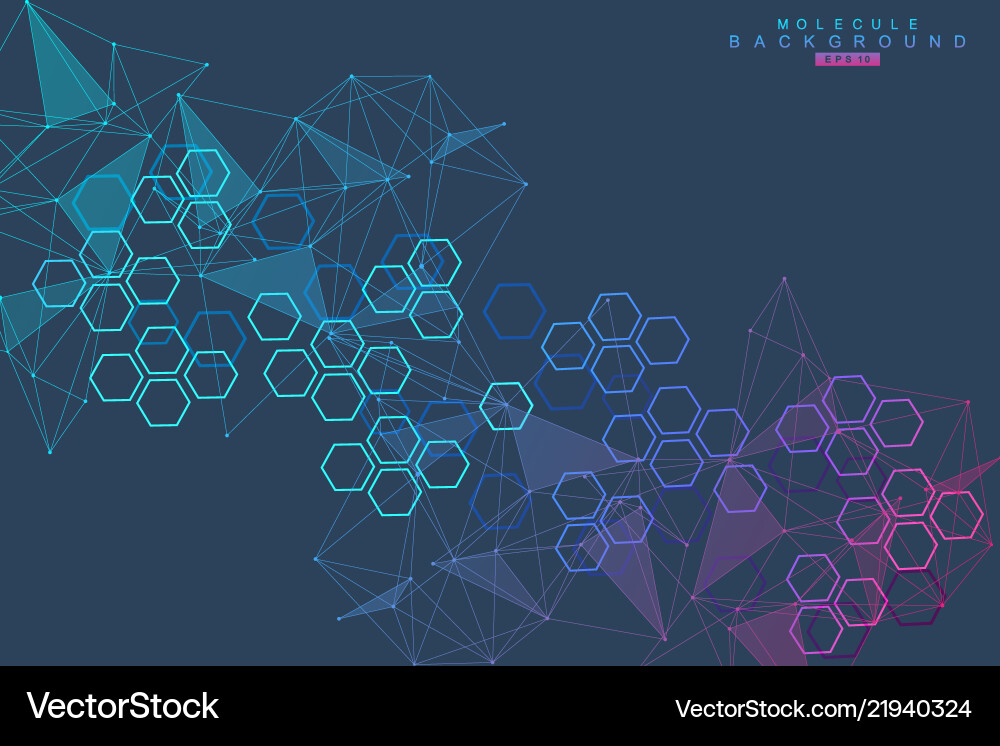 Big data visualization background modern Big data visualization background modern vector image