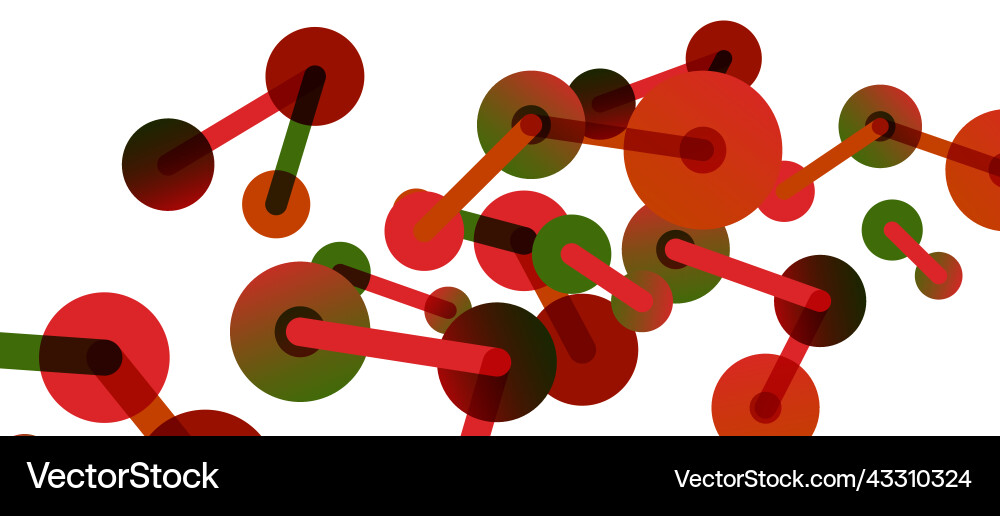 Network concept abstract background dots Network concept abstract background dots vector image