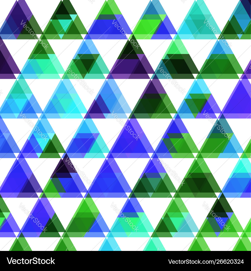 Triangle abstract background vector image
