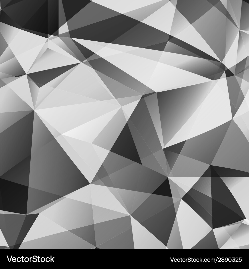 Black triangle abstract background Vector Image