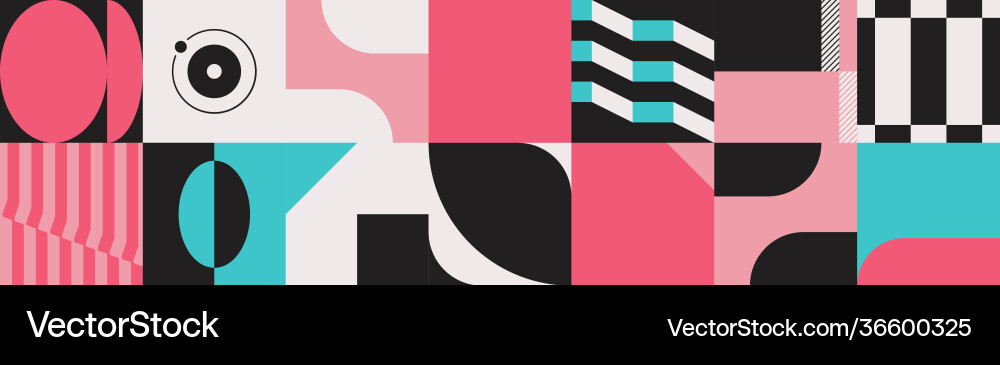 Deconstructed abstract pattern design Deconstructed abstract pattern design vector image