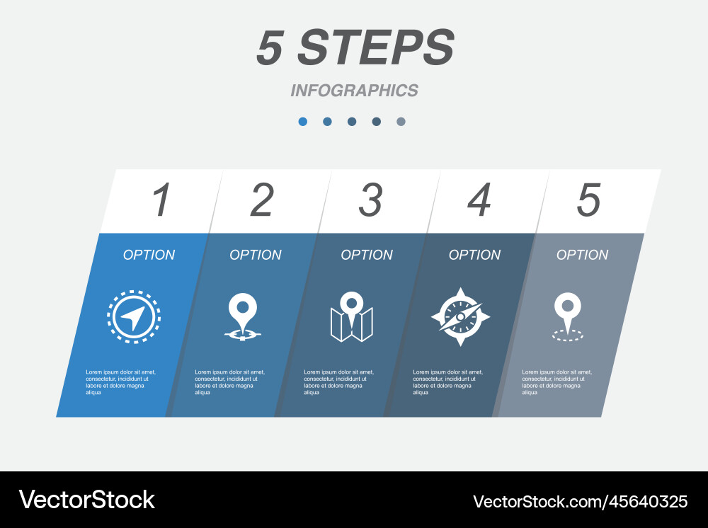 Navigation location map compass gps icons vector image
