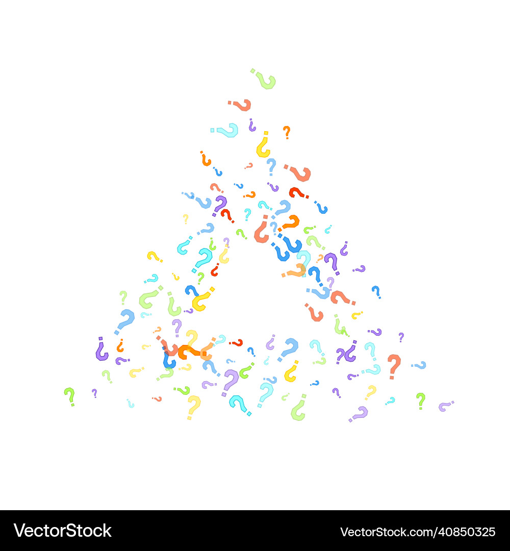 Question marks quiz doubt survey faq public poll Question marks quiz doubt survey faq public poll vector image