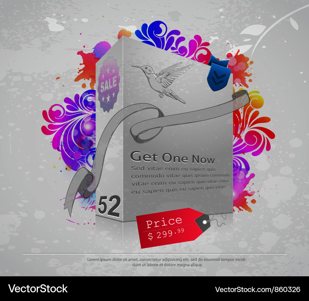 Abstract background Vector Image