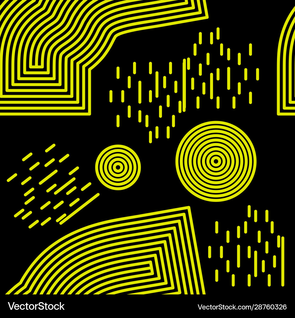 Memphis seamless background abstract pattern Memphis seamless background abstract pattern vector image