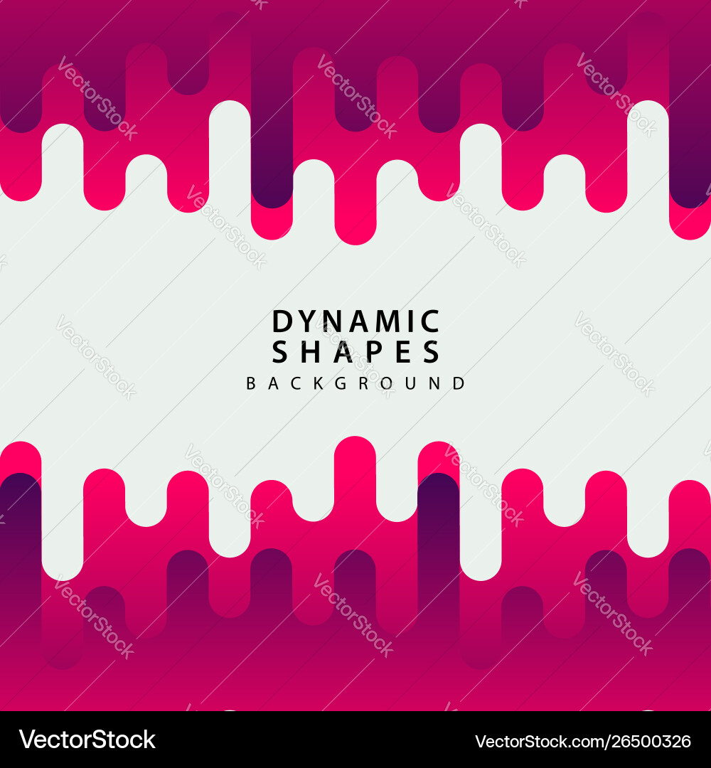 Modern dynamic shapes style background Modern dynamic shapes style background vector image