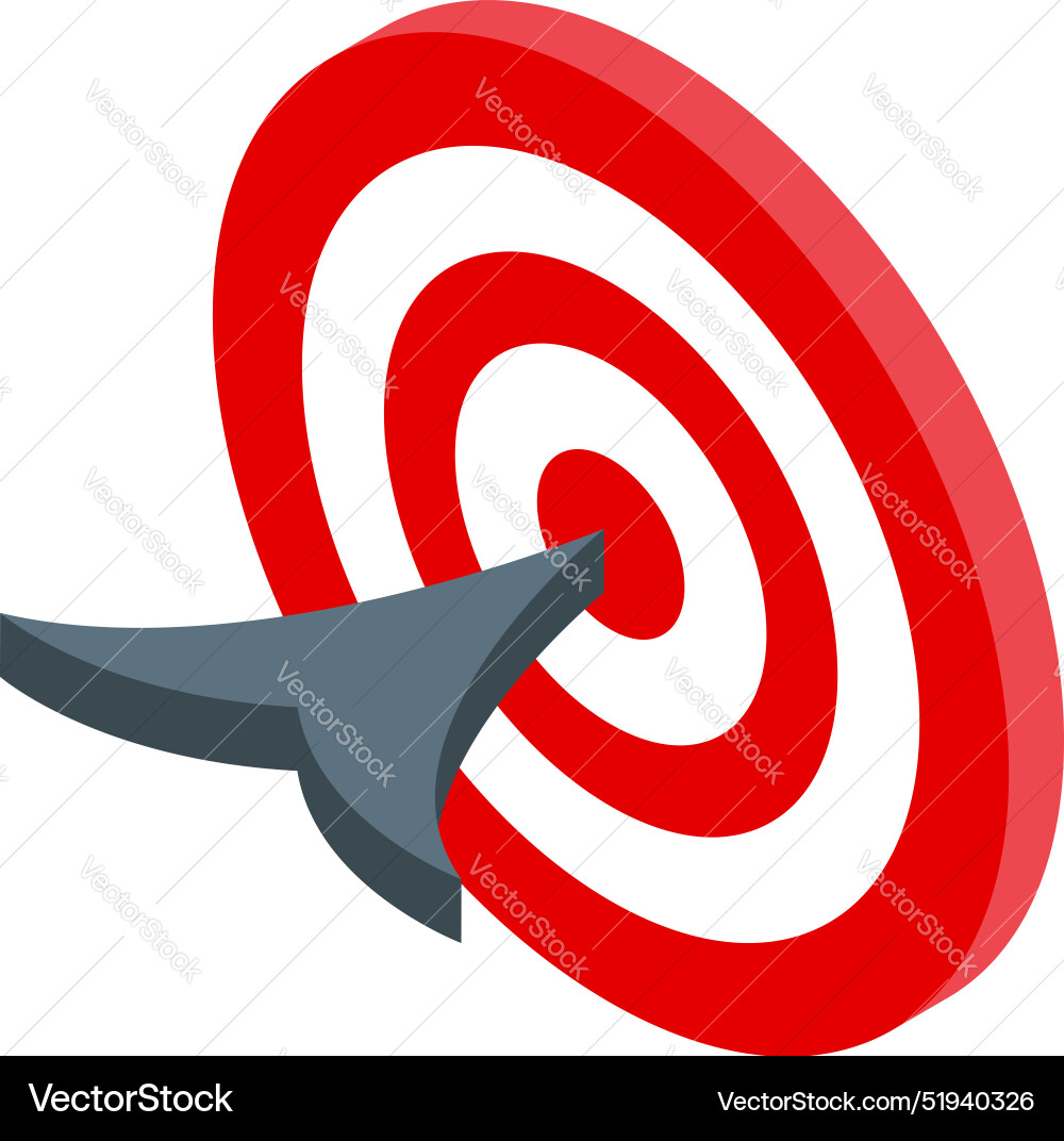 Mouse cursor clicking on target showing online Mouse cursor clicking on target showing online vector image