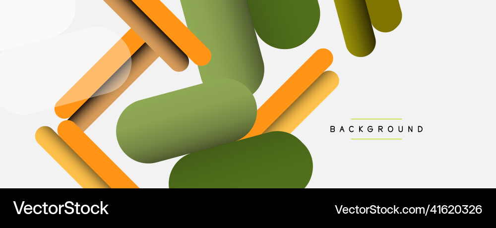 Overlapping round shapes and lines background Overlapping round shapes and lines background vector image