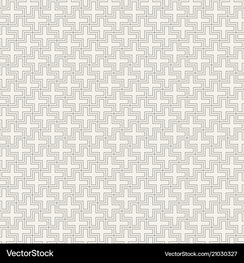 Abstract seamless line pattern Vector Image