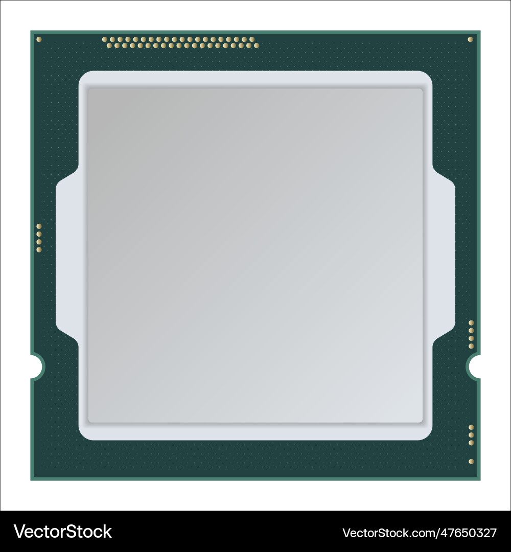 Chip cpu design perfect for concepts Chip cpu design perfect for concepts vector image