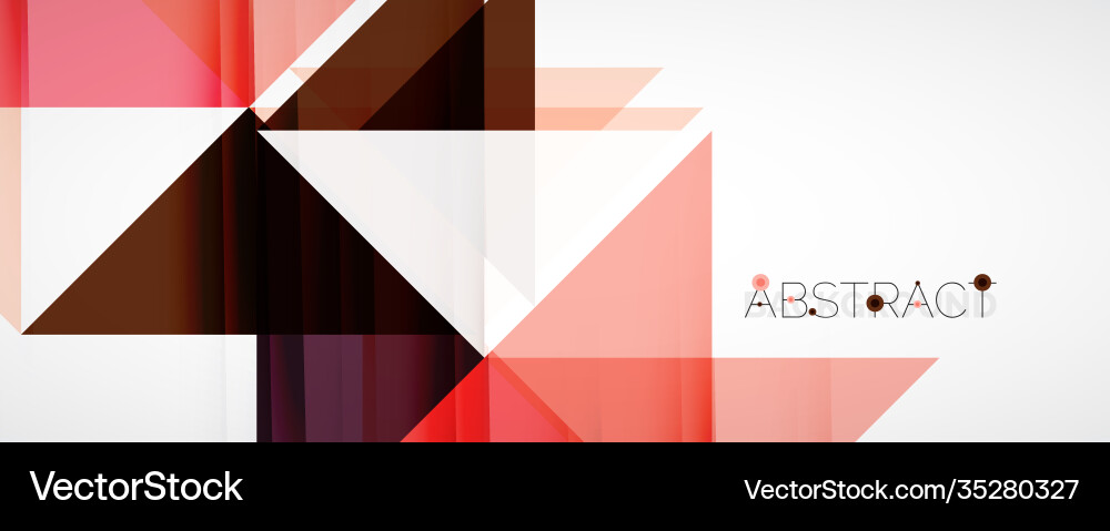 Geometric abstract background techno color Vector Image