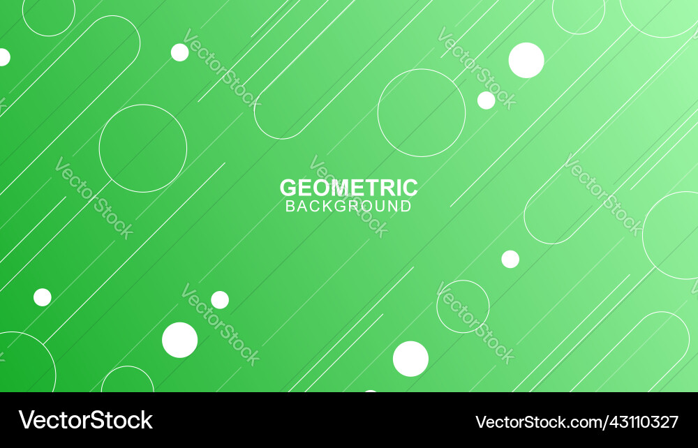 Geometric shape background with modern design Vector Image