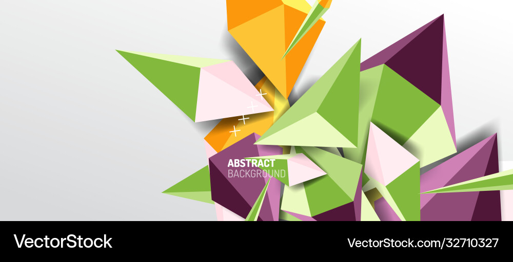 Trendy simple triangle abstract background Trendy simple triangle abstract background vector image