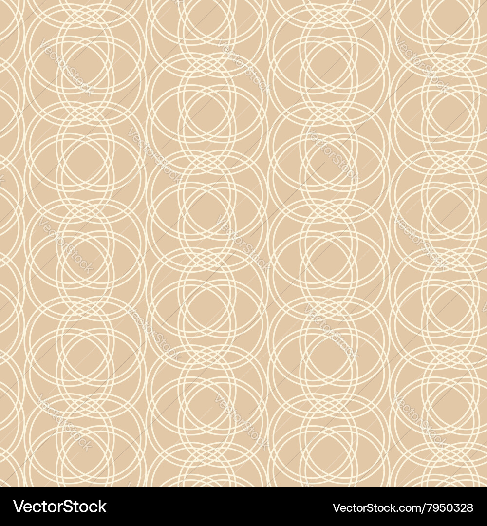 Linear Circle Pattern vector image