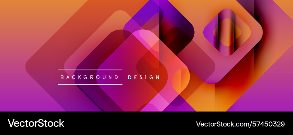 Abstract geometric shapes overlap creating Abstract geometric shapes overlap creating vector image