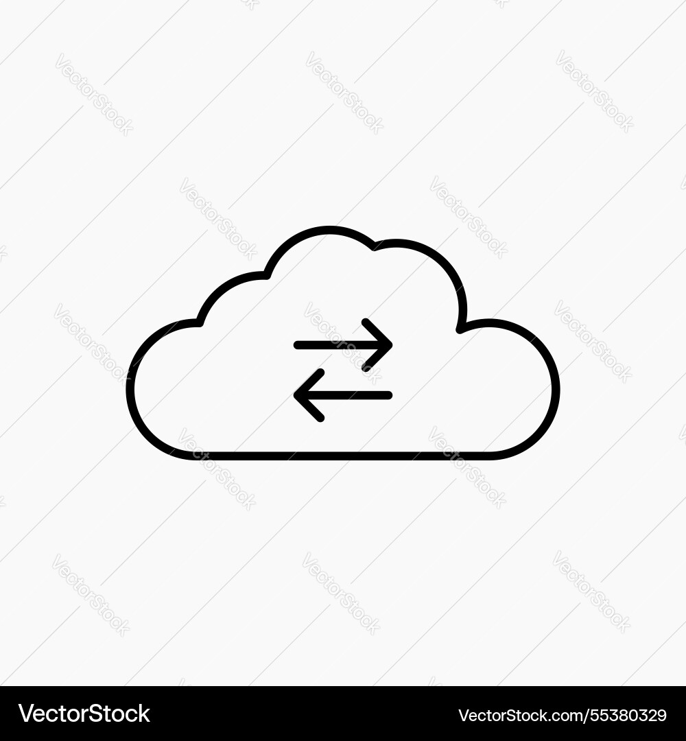 Backup icon simple Backup icon simple vector image