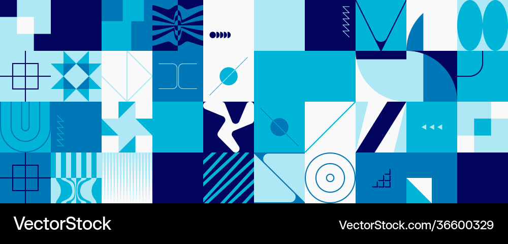 Deconstructed abstract pattern design Deconstructed abstract pattern design vector image