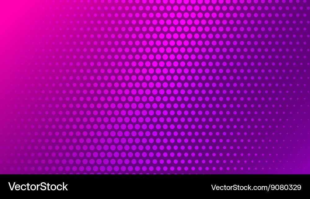 Halftone Dot Pattern vector image