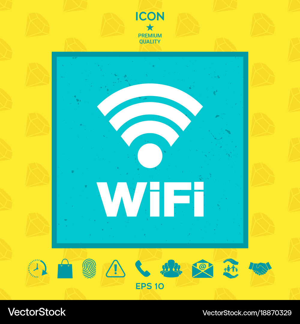 Internet connection symbol icon Vector Image