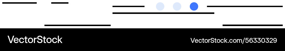 Minimalist Loading Dots Animation vector image