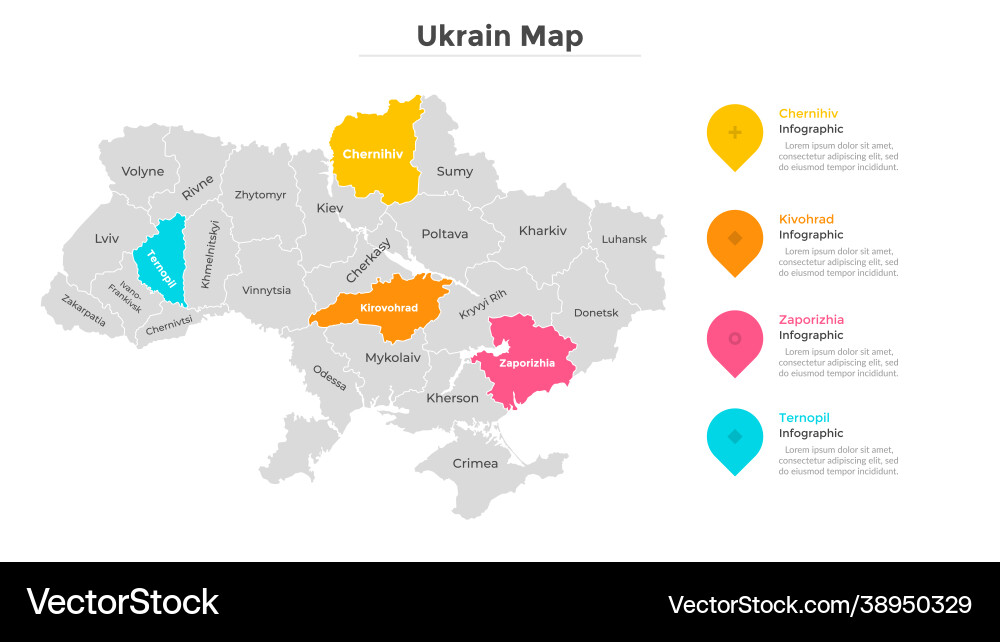 Modern infographic banner Modern infographic banner vector image