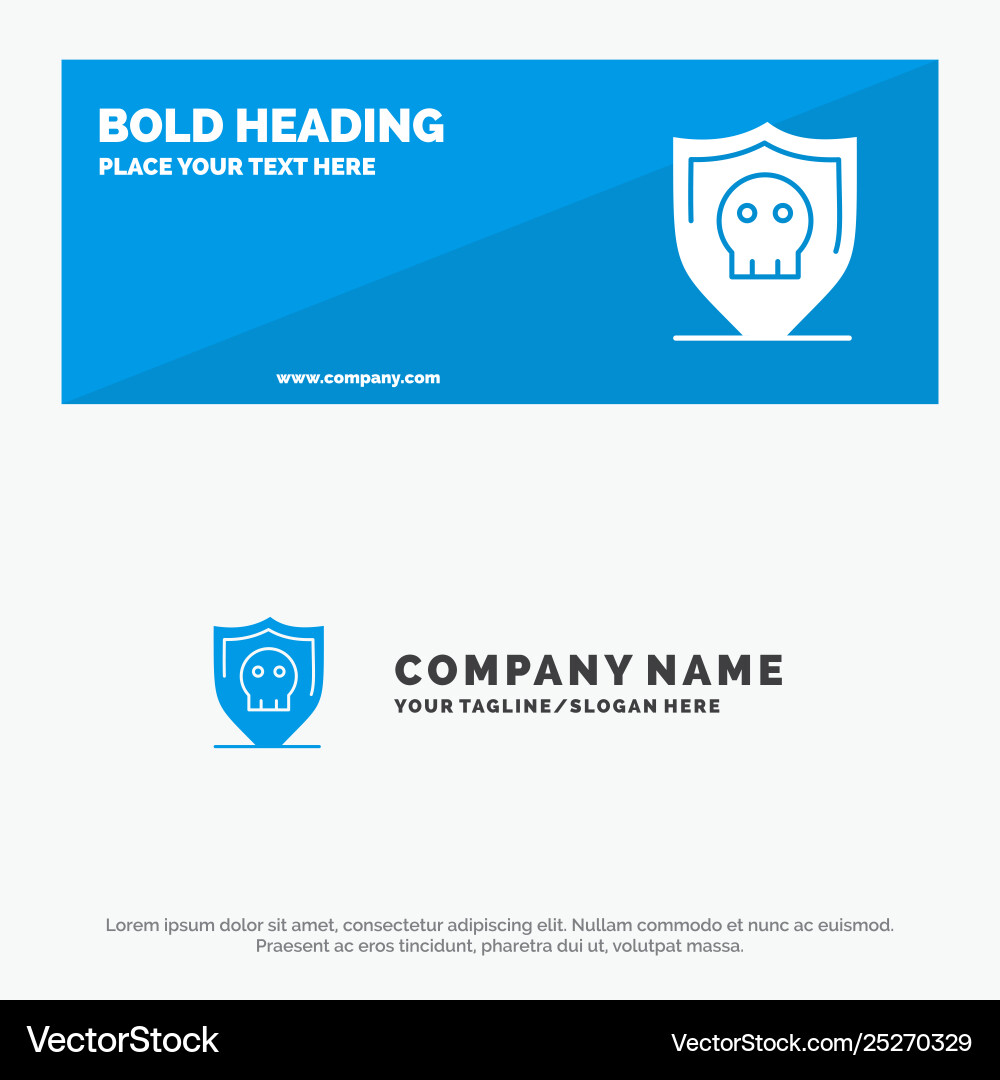 Shield security secure plain solid icon website Shield security secure plain solid icon website vector image