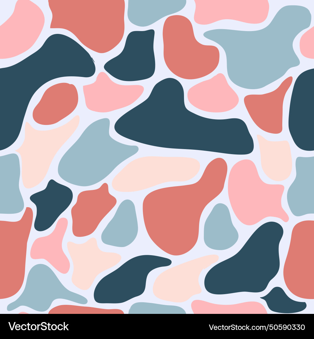 Abstract Blob Pattern vector image
