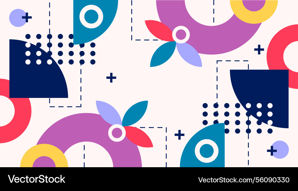 Abstract geometric pattern background Abstract geometric pattern background Vector Image