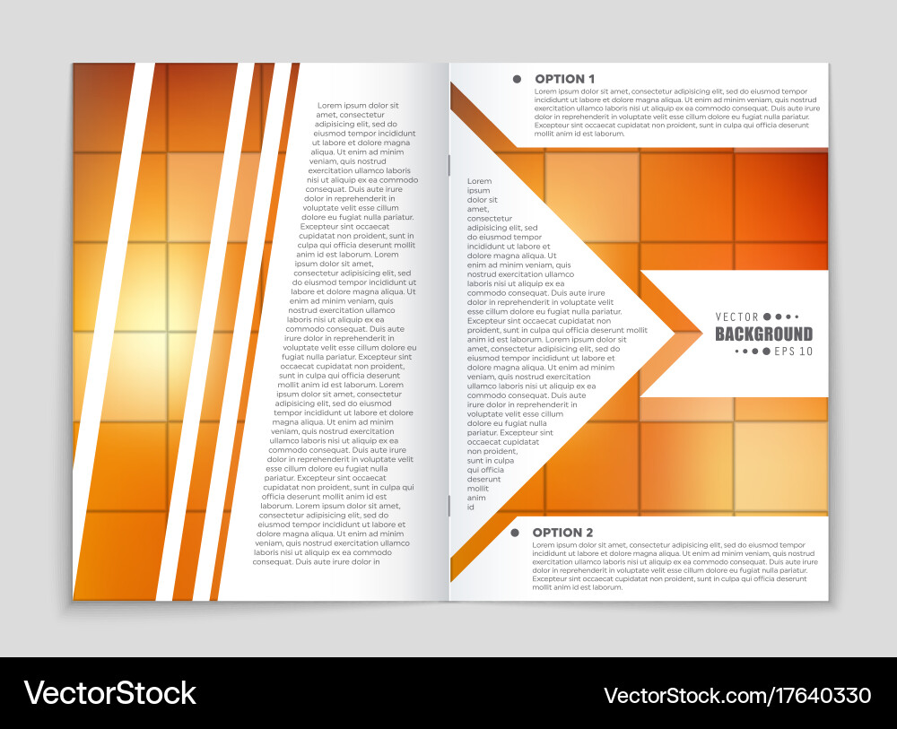Abstract layout background set for art vector image