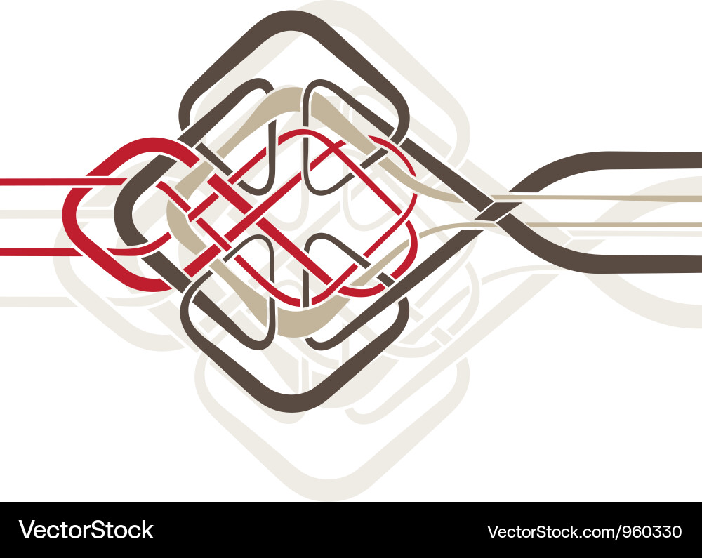 Celtic Knotwork Pattern Vector Image