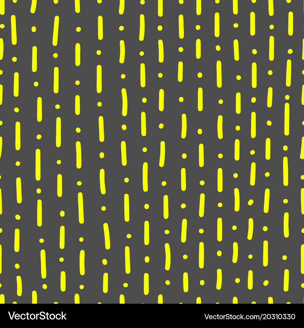 Hand Drawn Line Pattern vector image