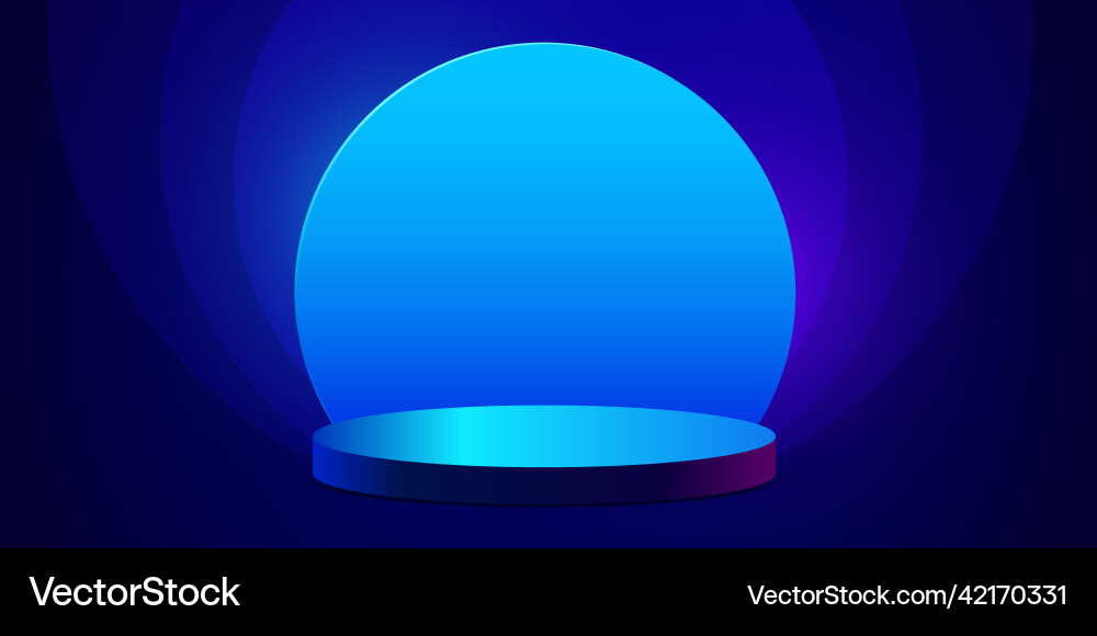 Abstract scene background product presentation Vector Image